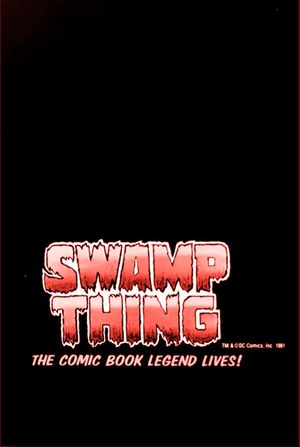 Swamp Thing's poster