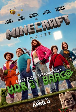 A Minecraft Movie's poster