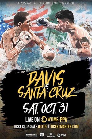 Gervonta Davis vs. Leo Santa Cruz's poster
