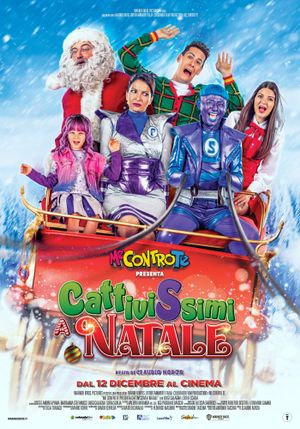 Me contro Te presenta Cattivissimi a Natale's poster