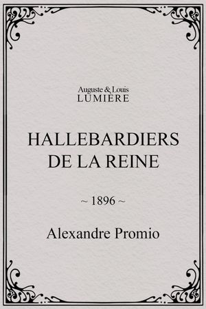 Hallebardiers de la reine's poster