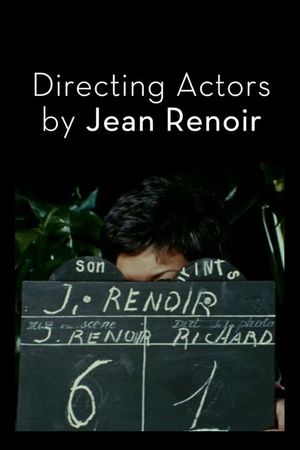 Directing Actors by Jean Renoir's poster