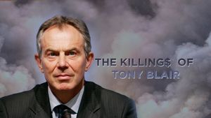 The Killing$ of Tony Blair's poster