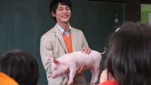 School Days with a Pig's poster