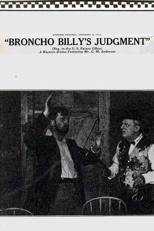 Broncho Billy's Judgment's poster image