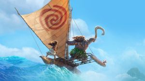 Moana's poster