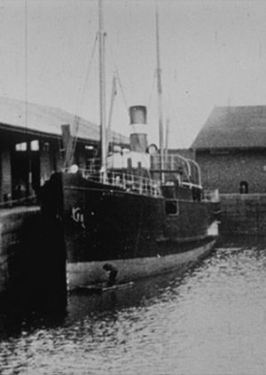 Liverpool, entrée dans Clarence Dock's poster