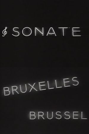 Sonate in Brussel's poster