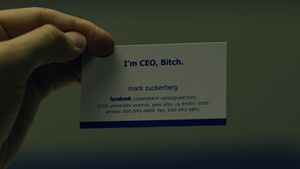 The Social Network's poster