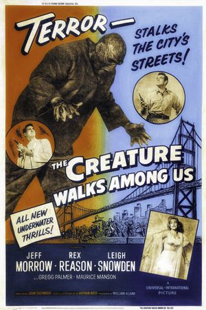 The Creature Walks Among Us's poster