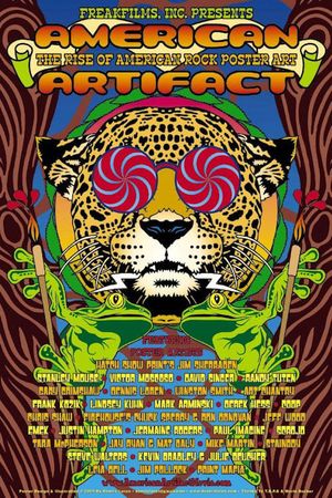 American Artifact: The Rise of American Rock Poster Art's poster