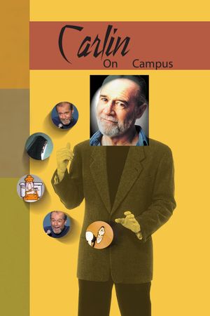 George Carlin: On Campus's poster