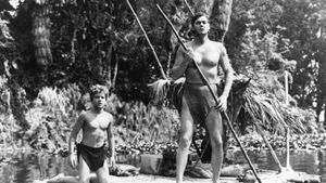 Tarzan and the Amazons's poster