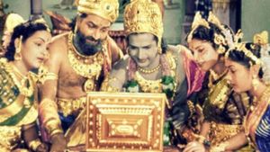 Mayabazar's poster