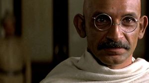 Gandhi's poster