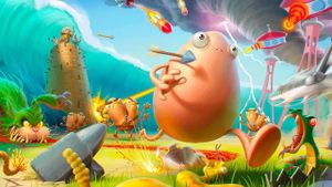 Eggscape's poster