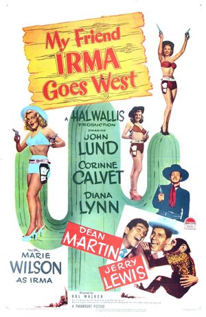 My Friend Irma Goes West's poster