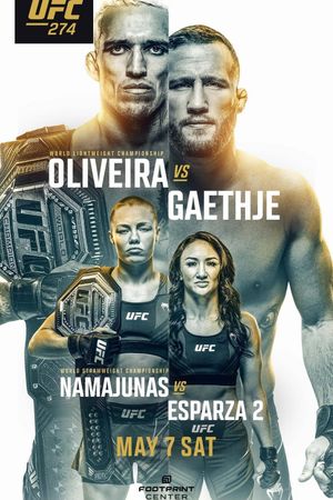 UFC 274: Oliveira vs. Gaethje's poster