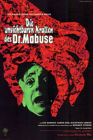 The Invisible Dr. Mabuse's poster