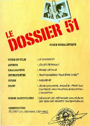 Dossier 51's poster