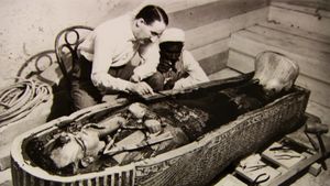 The Man who Shot Tutankhamun's poster