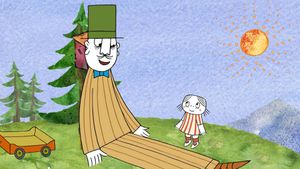Little Anna and the Tall Uncle's poster