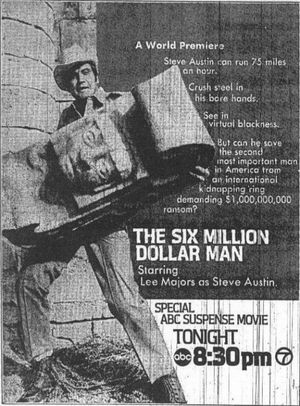 The Six Million Dollar Man: The Solid Gold Kidnapping's poster