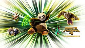 Kung Fu Panda 4's poster
