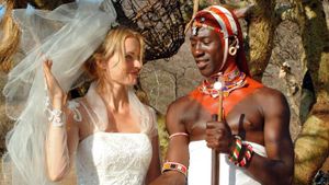 The White Massai's poster