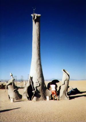 Burning Man's poster