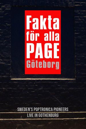 Page - Fakta För Alla Göteborg's poster