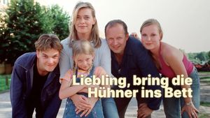 Liebling, bring die Hühner ins Bett's poster