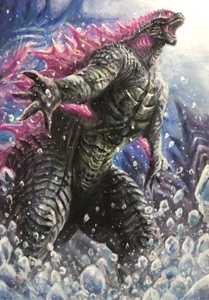 Godzilla x Kong: The New Empire's poster