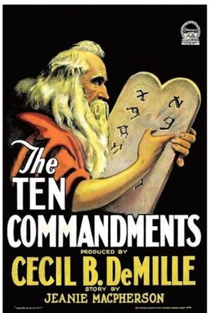 The Ten Commandments's poster