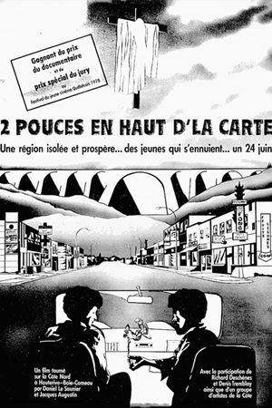 2 pouces en haut de la carte's poster