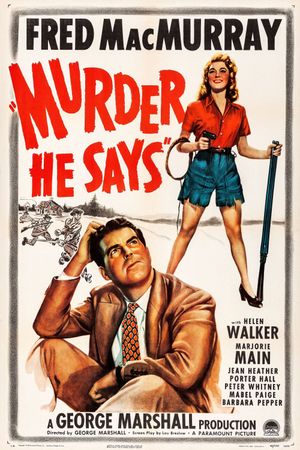 Murder, He Says's poster
