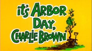 It's Arbor Day, Charlie Brown's poster