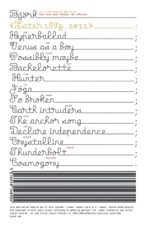 Björk: Later 1995-2011's poster