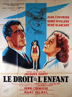 Le droit de l'enfant's poster