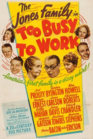 Too Busy to Work's poster