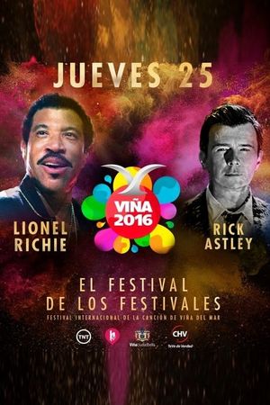 Lionel Richie Festival de Viña del Mar's poster