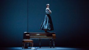 The Heart Dances - the journey of The Piano: the ballet's poster
