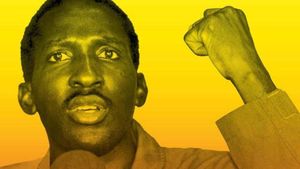 Captain Thomas Sankara's poster