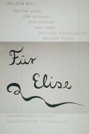 Für Elise's poster