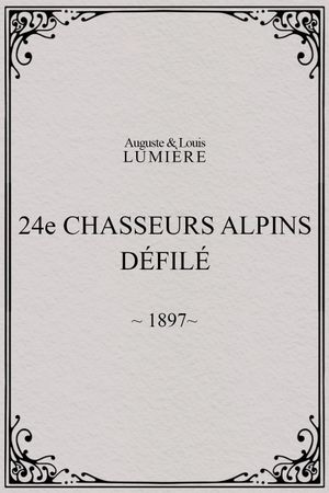 24ème chasseurs alpins : défilé's poster