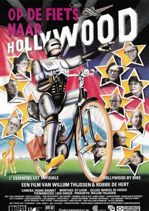 Op de fiets naar Hollywood's poster