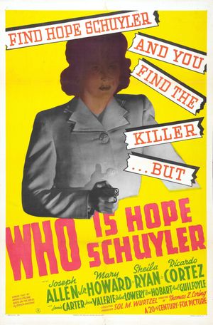 Who Is Hope Schuyler?'s poster
