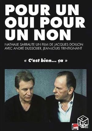 Pour un oui ou pour un non's poster