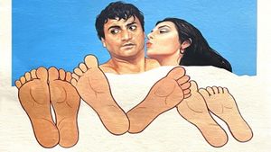 Tre sotto il lenzuolo's poster