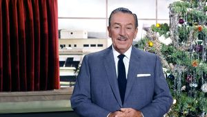 Christmas with Walt Disney's poster